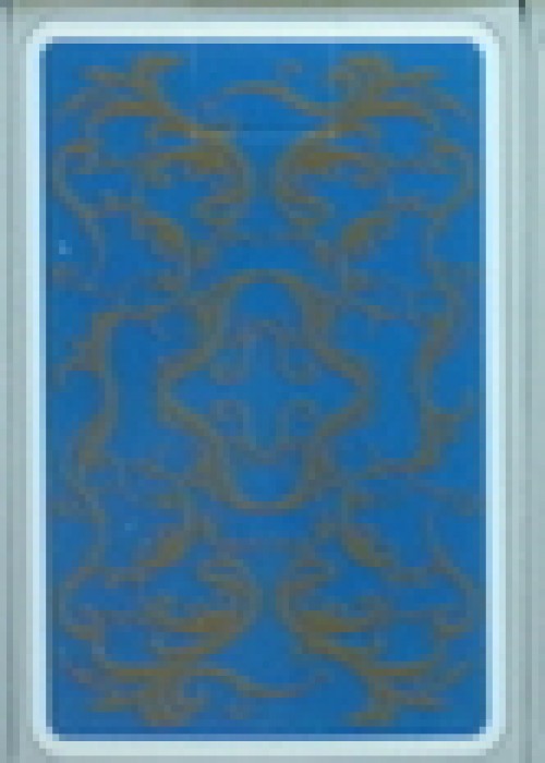 Anglo - Jumbo Index Rug Deck (Gold on Blue) front image