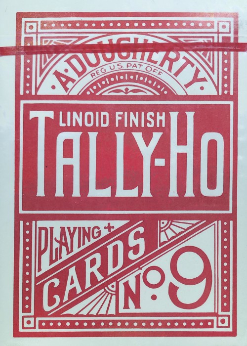 Tally-Ho Fan Back Red front image