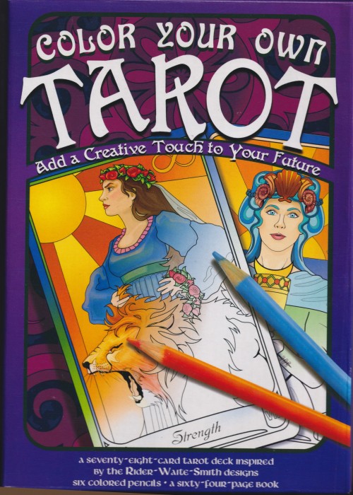 Color your own Tarot front image