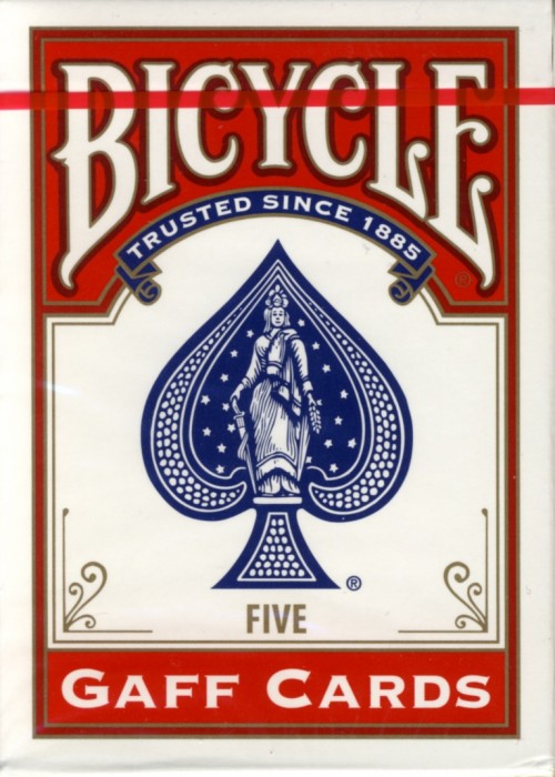 Five Gaff Cards [Bicycle] front image