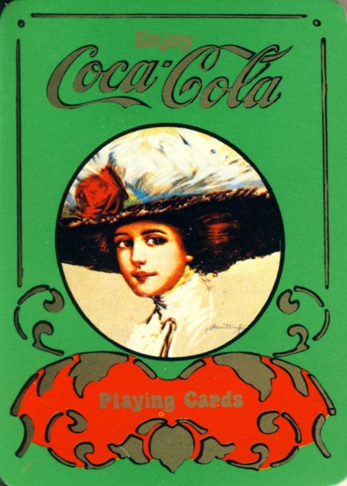 Coca-Cola Hamilton King Lady in Hat Green front image