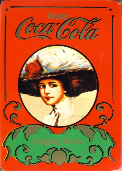 Coca-Cola Hamilton King Lady in Hat Red front image