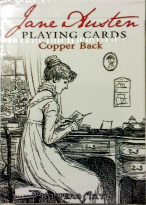 Jane Austen Playing Cards (copper back) front image