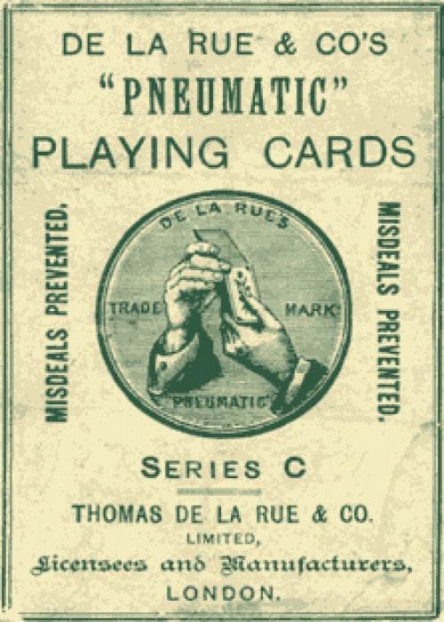 Pneumatic Green [De La Rue] front image