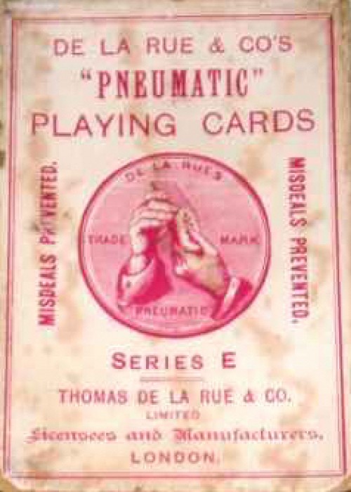 Pneumatic Red [De La Rue] front image