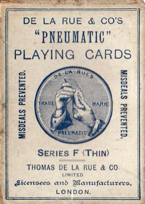 Pneumatic Blue [De La Rue] front image