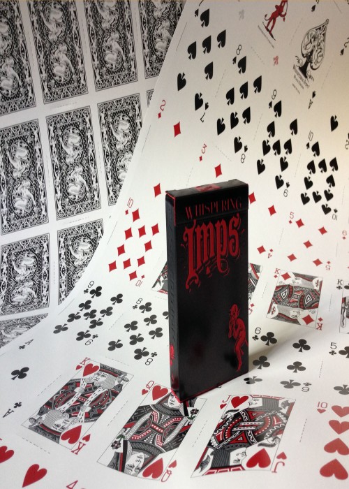 Whispering Imps Black UNCUT front image