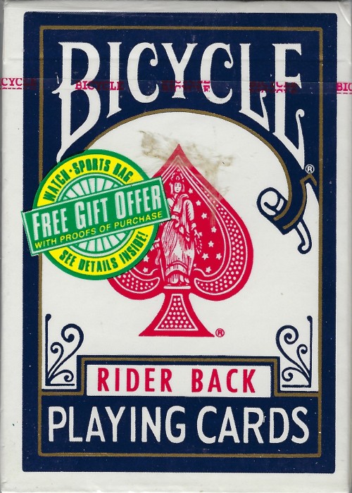 RIDER BACK BLUE front image