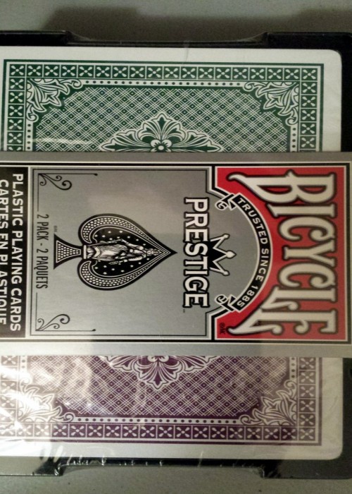 Prestige Poker 2-Pack [Bicycle] front image
