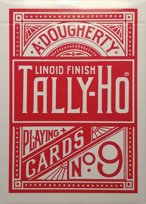 Tally-Ho Fan Back Red front image