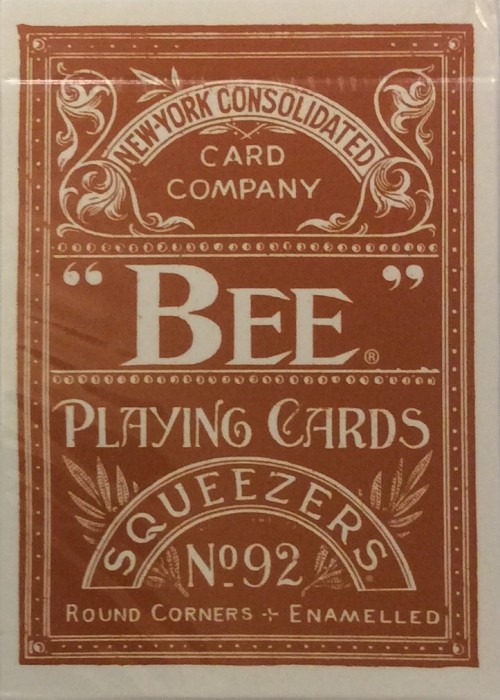 Bee Erdnase 216 Squeezers Tan front image