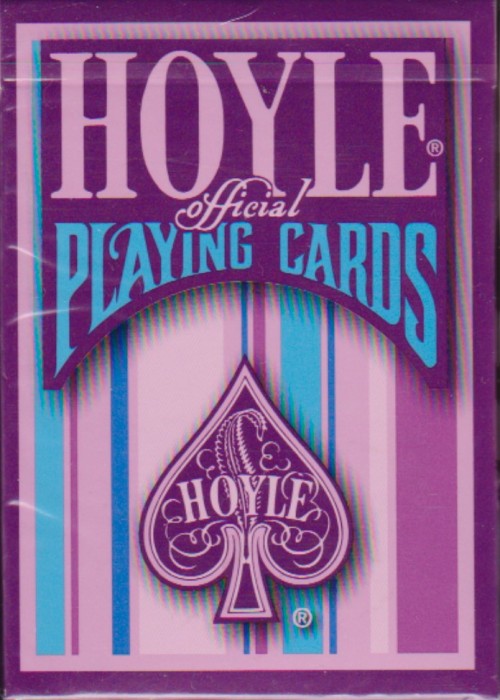 Hoyle Stripes purple/pink front image