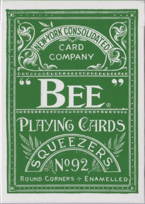 Erdnase 216 Squeezers Green front image