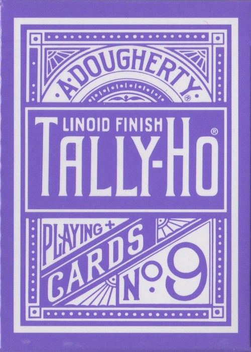 Tally-Ho Reverse Circle Back - Purple front image