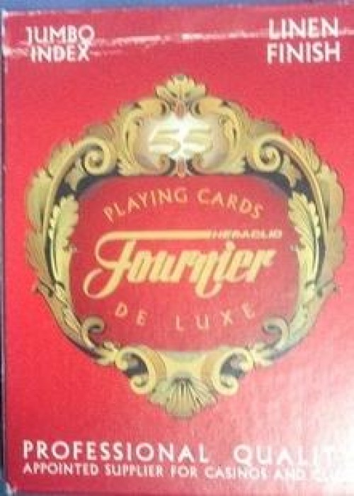 Fournier 818 De Luxe Red front image
