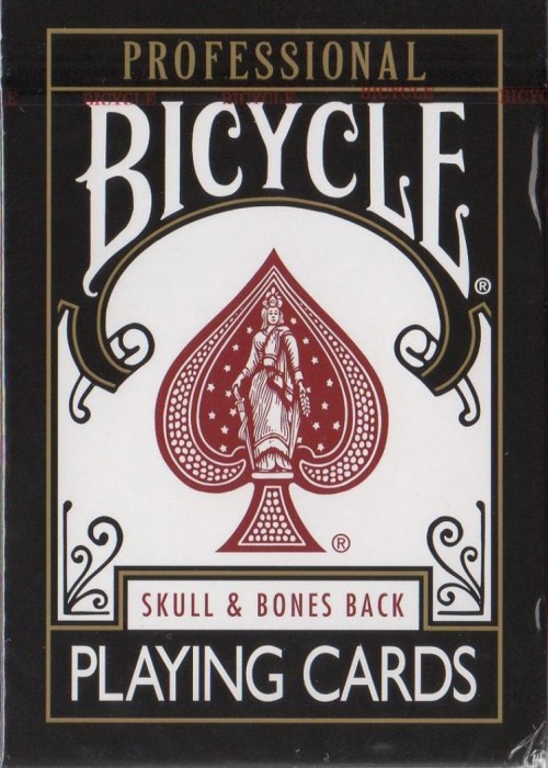 Skull and Bones Black [Bicycle] Air cushion finish front image