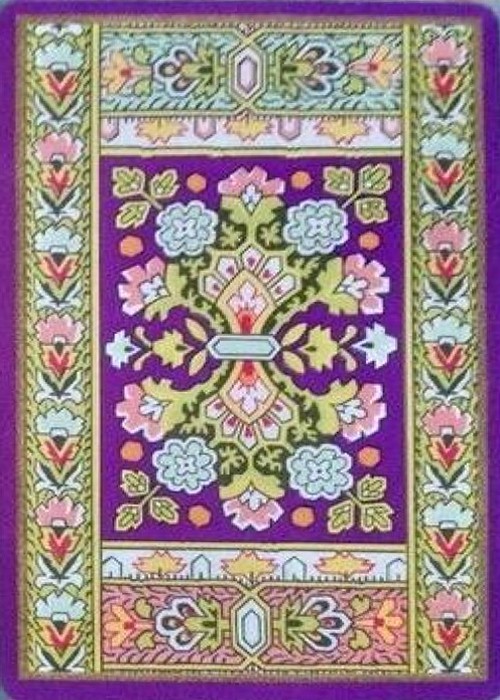 Congress Tapestry Back Purple front image