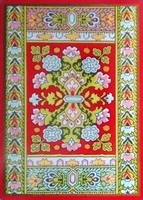 Congress Tapestry Back Red front image