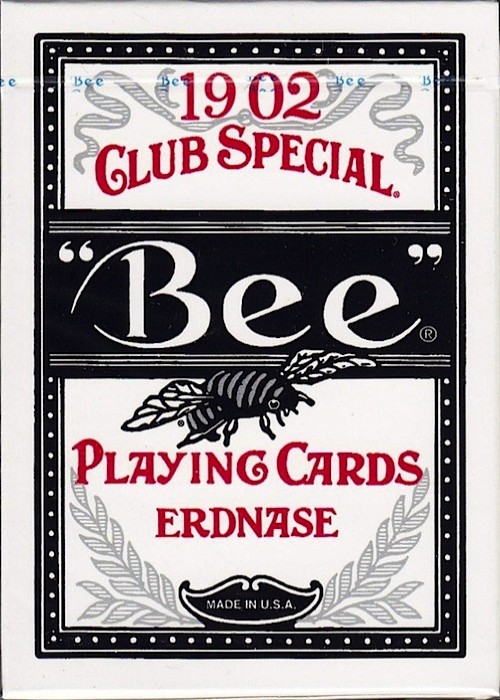 Erdnase 1902 Acorn Back Black (Cambric finish) front image