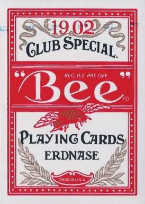 Erdnase 1902 Smith Back Red (Cambric finish) front image