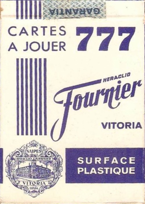 Fournier 777 Blue front image