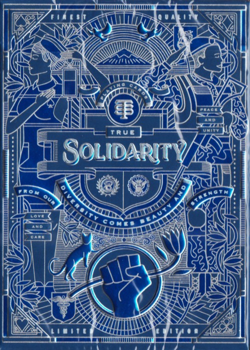 Solidarity (Navy Blue Gilded) front image
