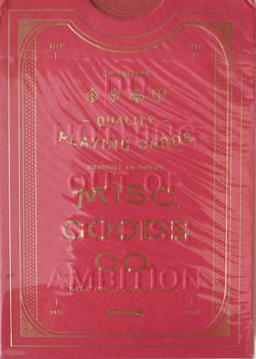 MISC GOODS V3 LIGHT RED front image