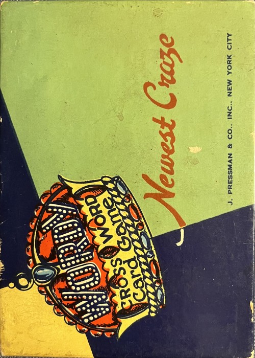 Wordy Crossword Game front image