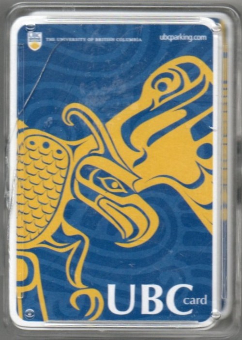 UBC Card front image