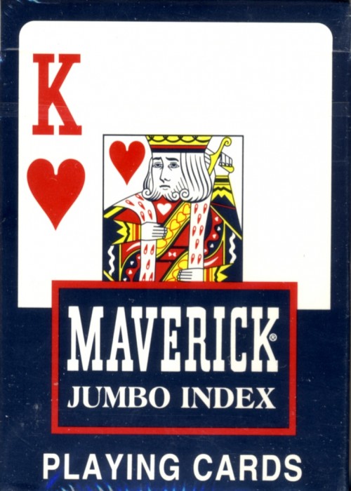 Maverick Jumbo Index Blue front image