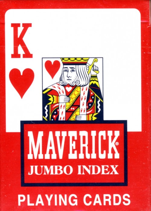 Maverick Jumbo Index Red front image