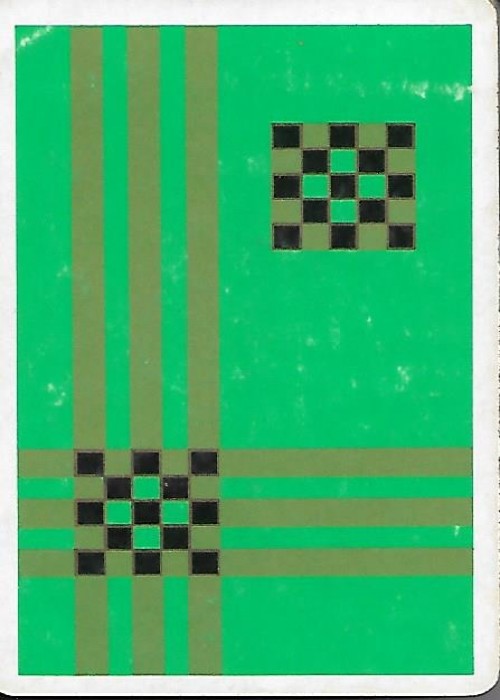 Arrco Green Checkerboard front image