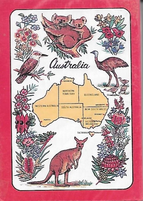 Australia Map front image