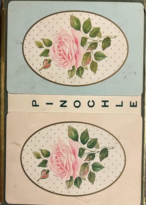 Pink Roses (Congress Pinochle) front image
