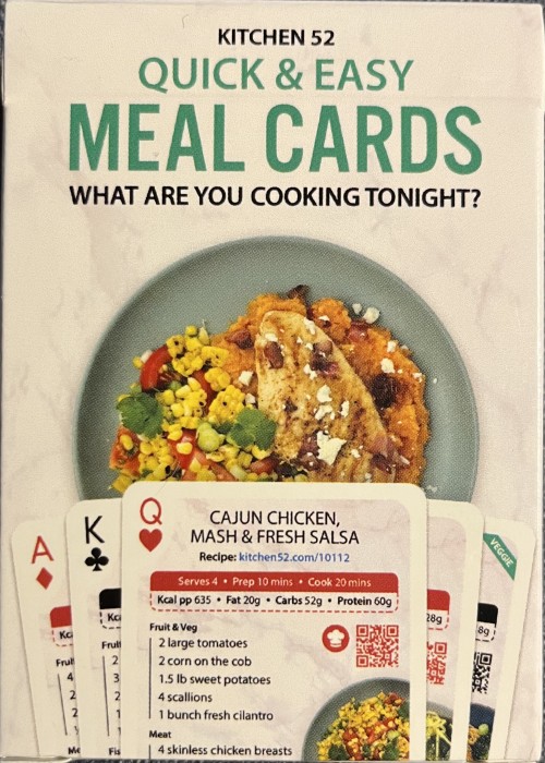 Quick & Easy Meal Cards front image