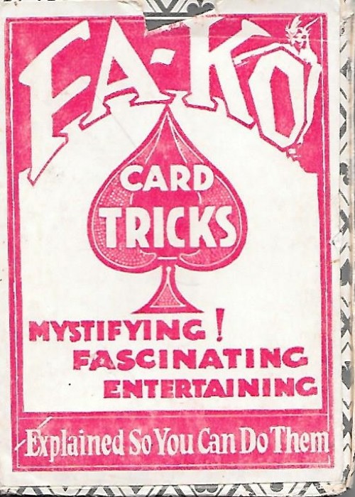 Fox Lake Fa-Ko Deck - Red front image