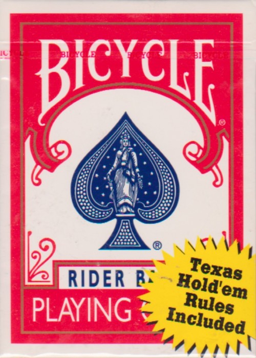 Rider Back 808 Red (Poker - Texas Hold'em) [Bicycle] front image