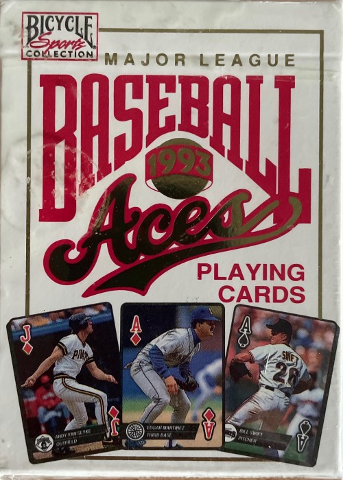 Major League Baseball Aces 1993 front image