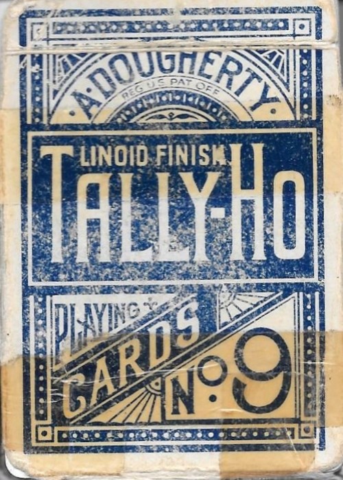 TALLY-HO CIRCLE BACK BLUE 1987 front image
