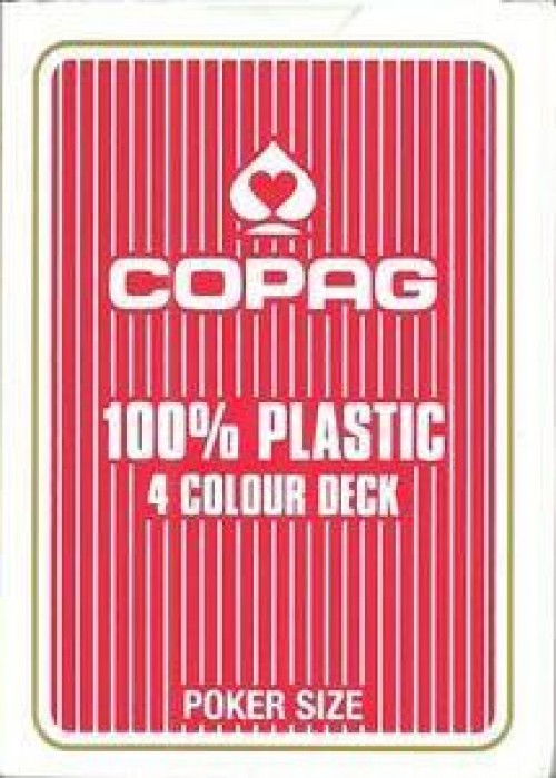 Copag 4 Colour Red front image