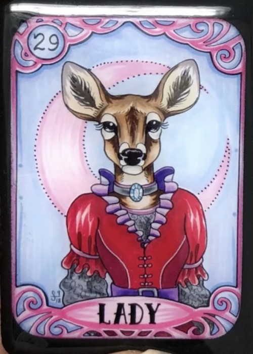 Black Edition Sawyer's Lenormand Tiles front image