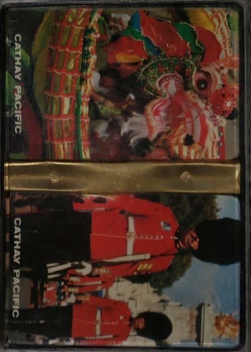 Cathay Pacific - 80's Hong Kong - London front image