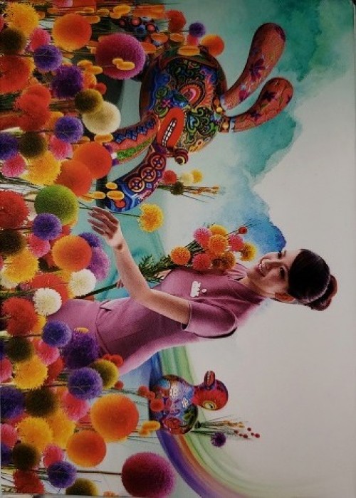 China Airline-2014 calendar - Animal Party front image