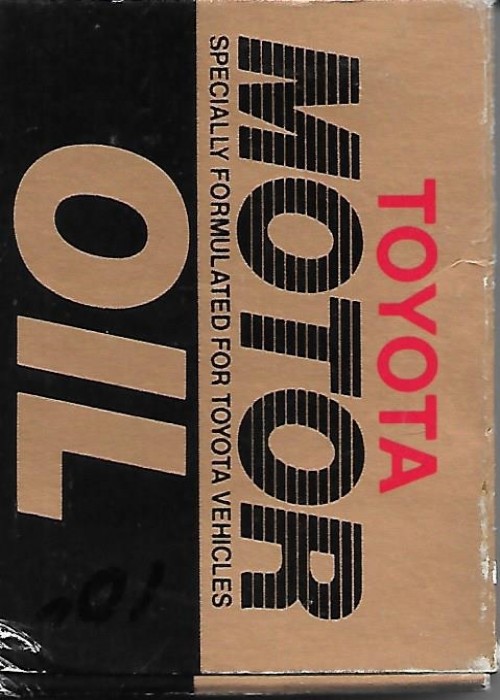 Toyota Motor Oil front image