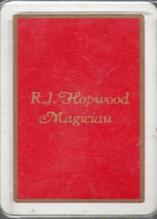 R J Hopwood Magiciau front image