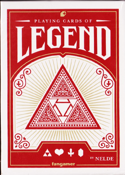 Playing Cards of Legend Red front image
