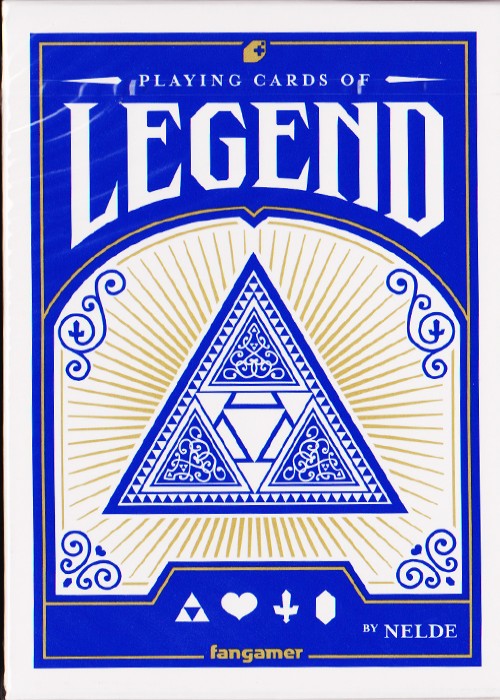 Playing Cards of Legend Blue front image