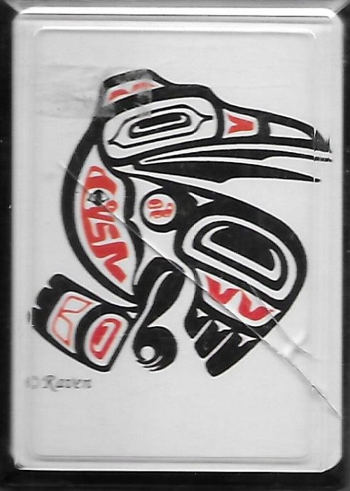 First Nation Bird Art (Haida Raven) front image