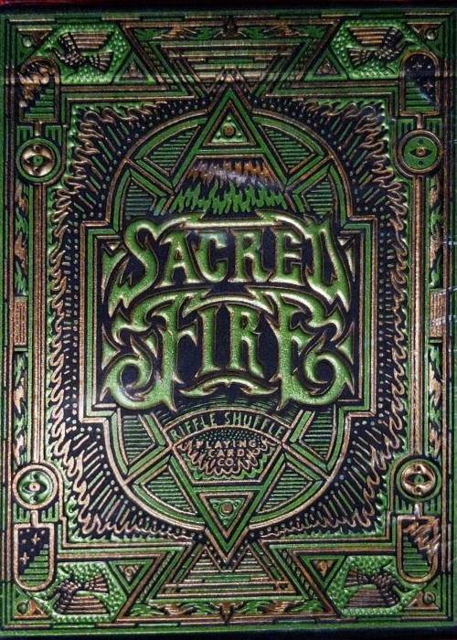 Sacred Fire (Emerald Flare Gilded) front image