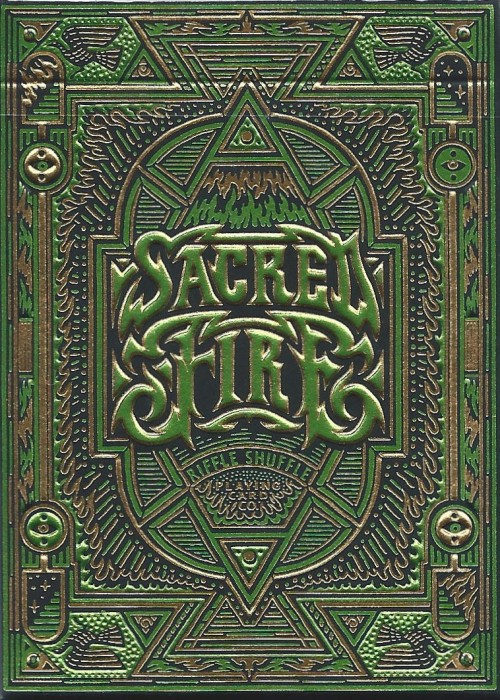 Sacred Fire (Emerald Flare) front image